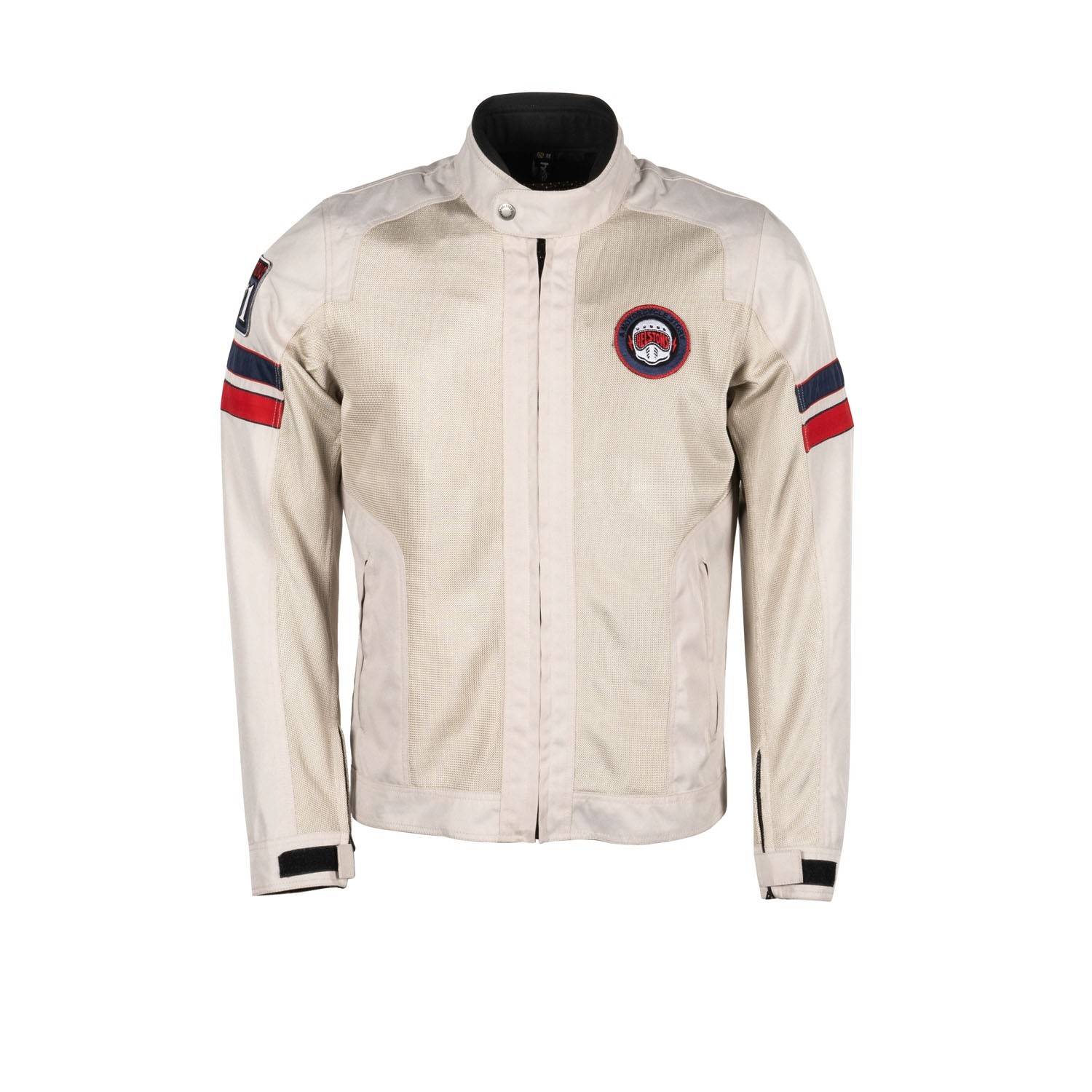 Helstons Elron Tissu Mesh Silver Jacket M