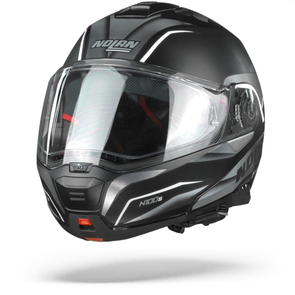Nolan N100-5 Balteus 41 Flat Black White M