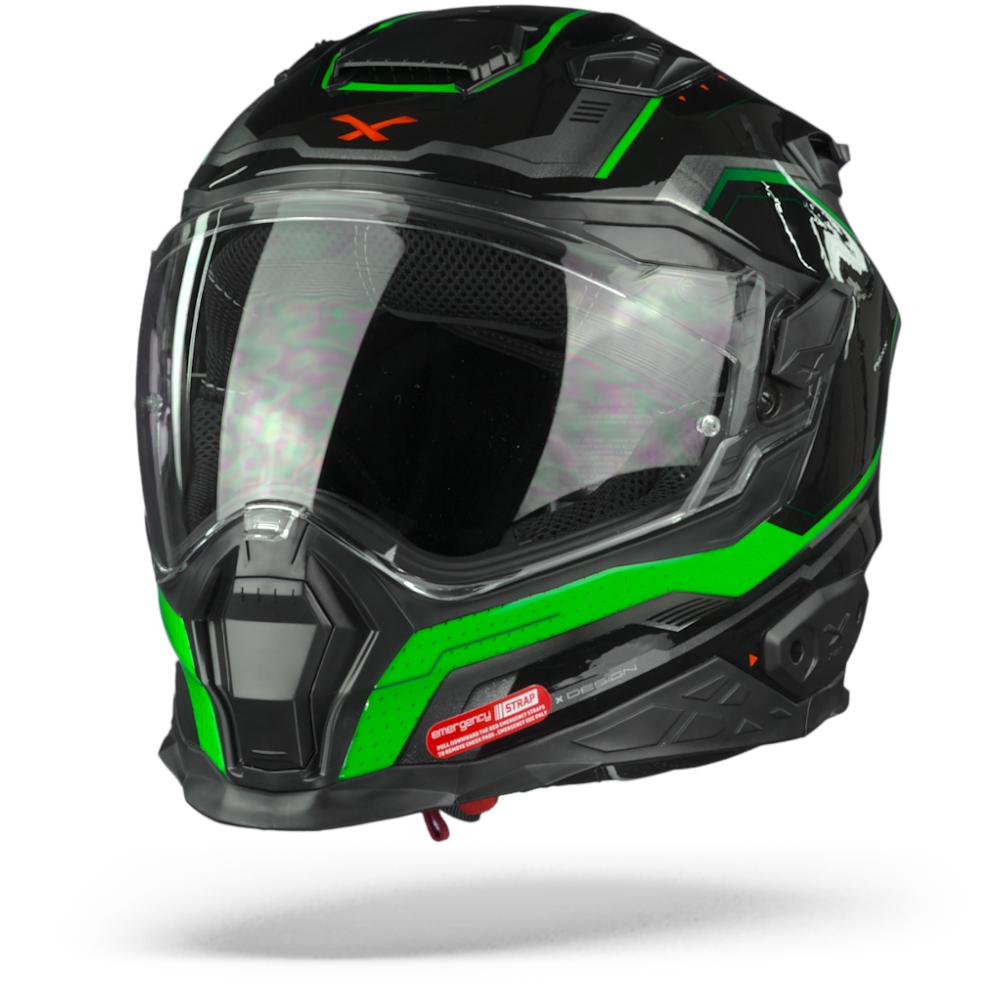 Nexx X.WST2 Supercell Black Green 2XL