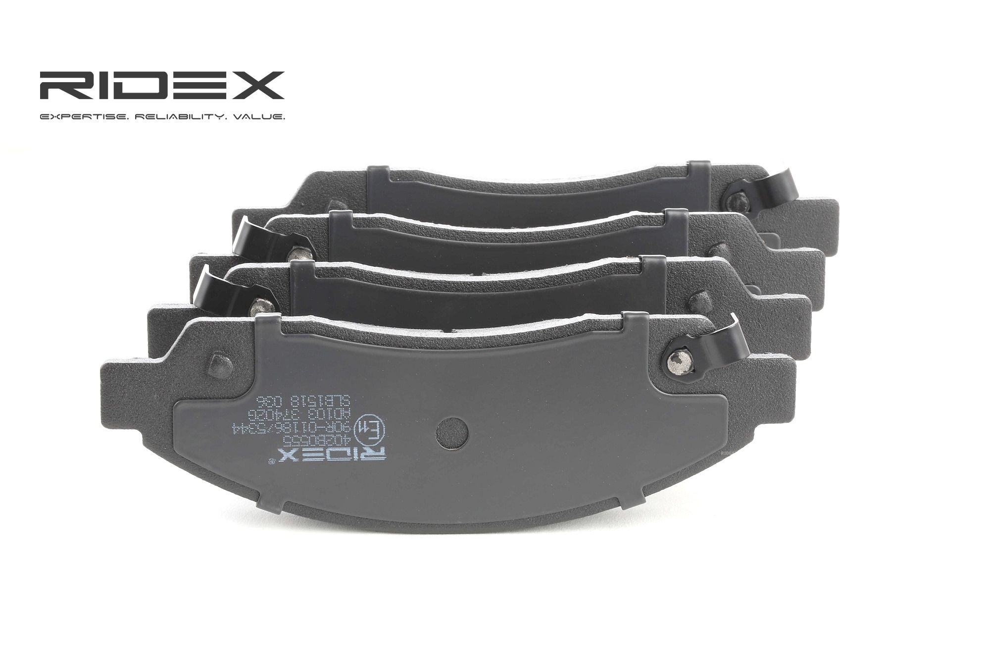 RIDEX Jarrupalat CHEVROLET,ISUZU,GREAT WALL 402B0555 3501175,89040317,89040317 Jarrupalasarja,Jarrupala, Levyjarru 8973186690,8973293330,8973682510