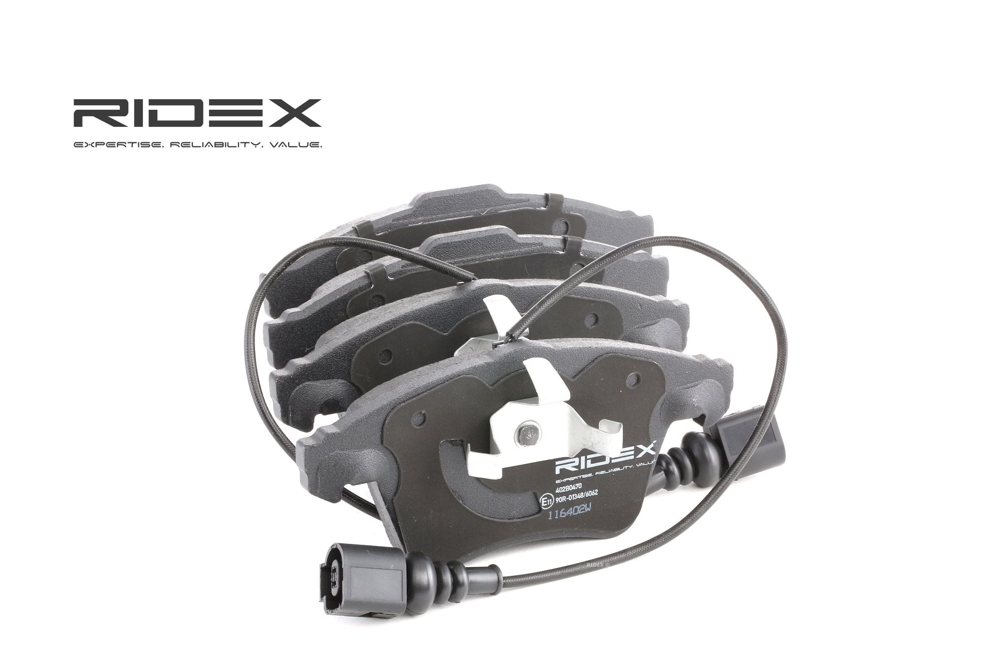 RIDEX Jarrupalat VW 402B0470 7L6698151B,7L6698151F Jarrupalasarja,Jarrupala, Levyjarru