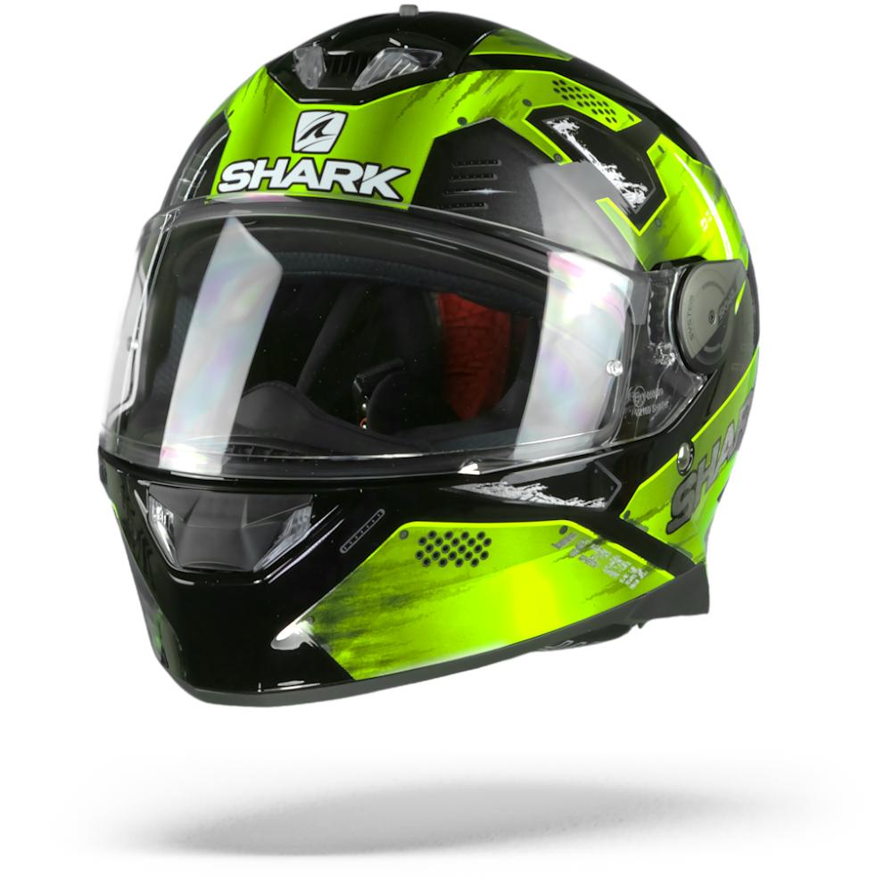Shark Skwal 2 Venger Black Yellow Black KYK S