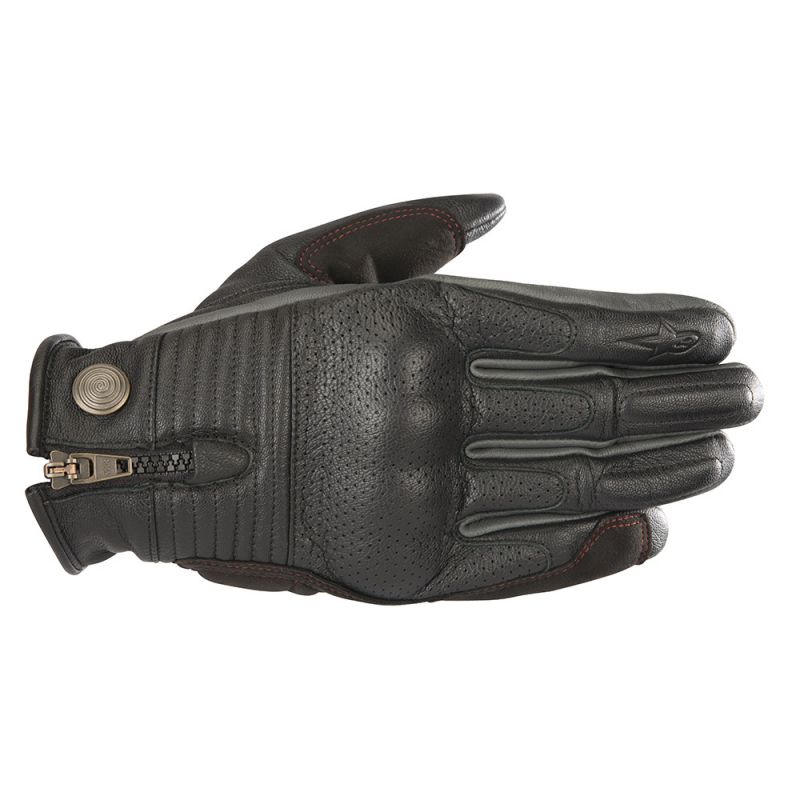 Alpinestars Rayburn Black Gray Red Leather 2XL