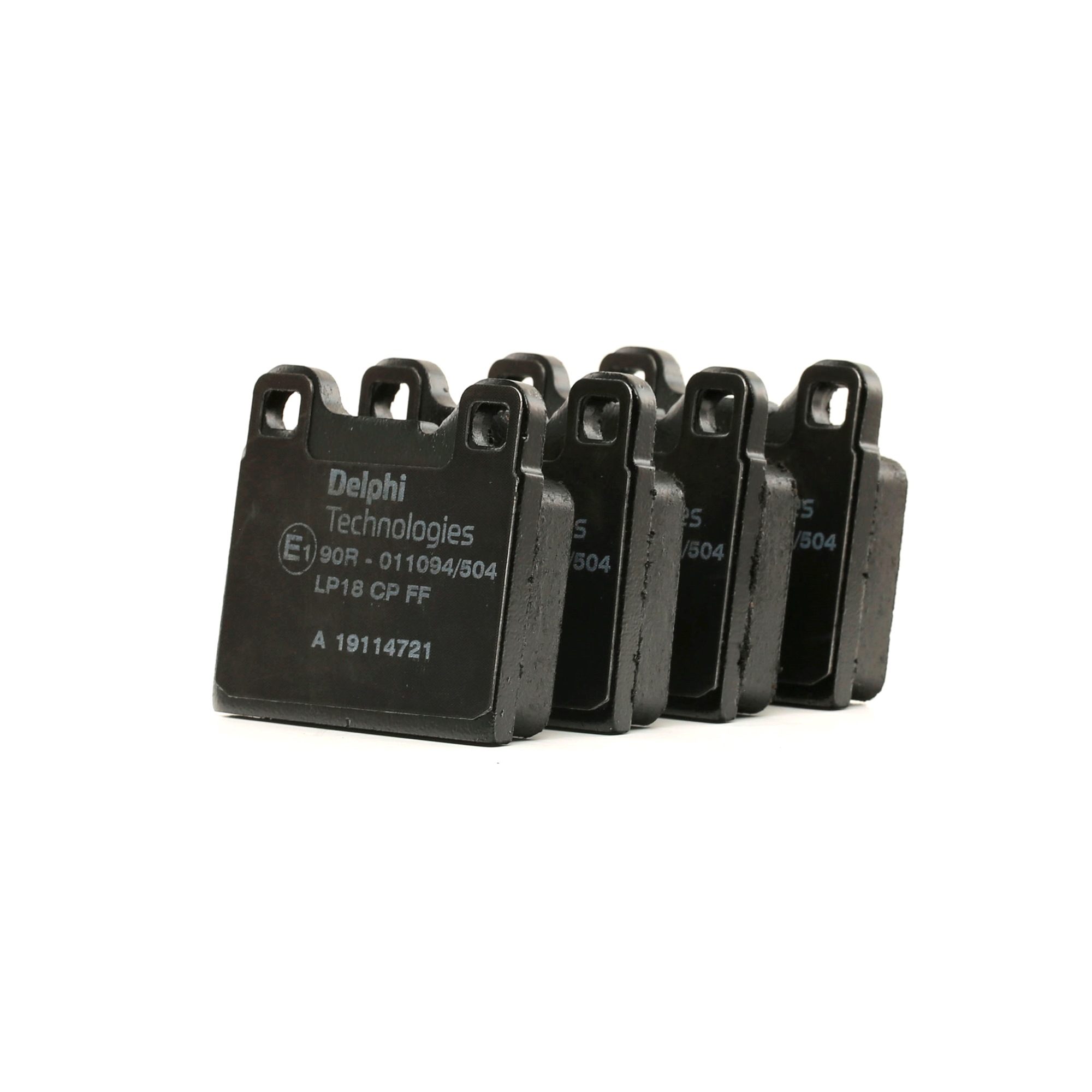 DELPHI Jarrupalat VW,AUDI,MERCEDES-BENZ LP18 105062203901,10506220530025,1051422052 Jarrupalasarja,Jarrupala, Levyjarru 10514220520325,10514220520330