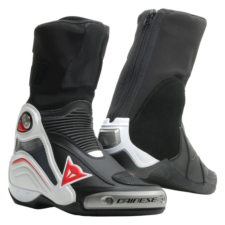 Dainese Axial D1 Black White Lava Red 41