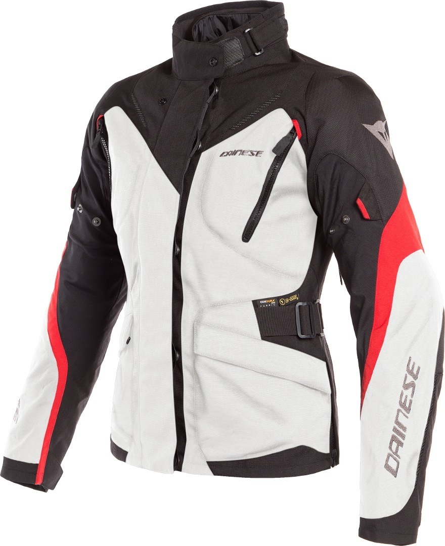 Dainese Tempest 2 D-Dry Lady Light Gray Black Tour Red 40