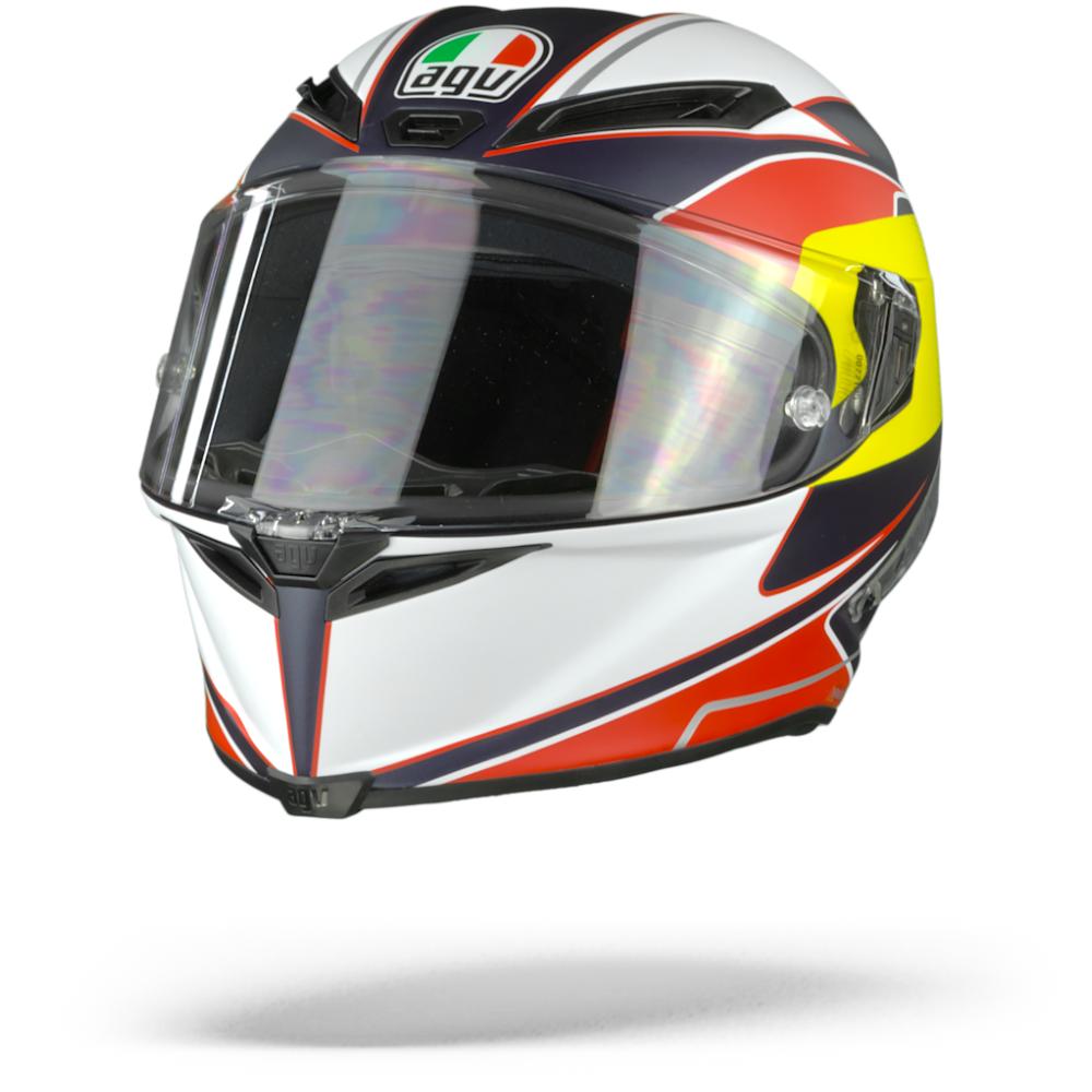 AGV Corsa R Supersport Blue Red Yellow S