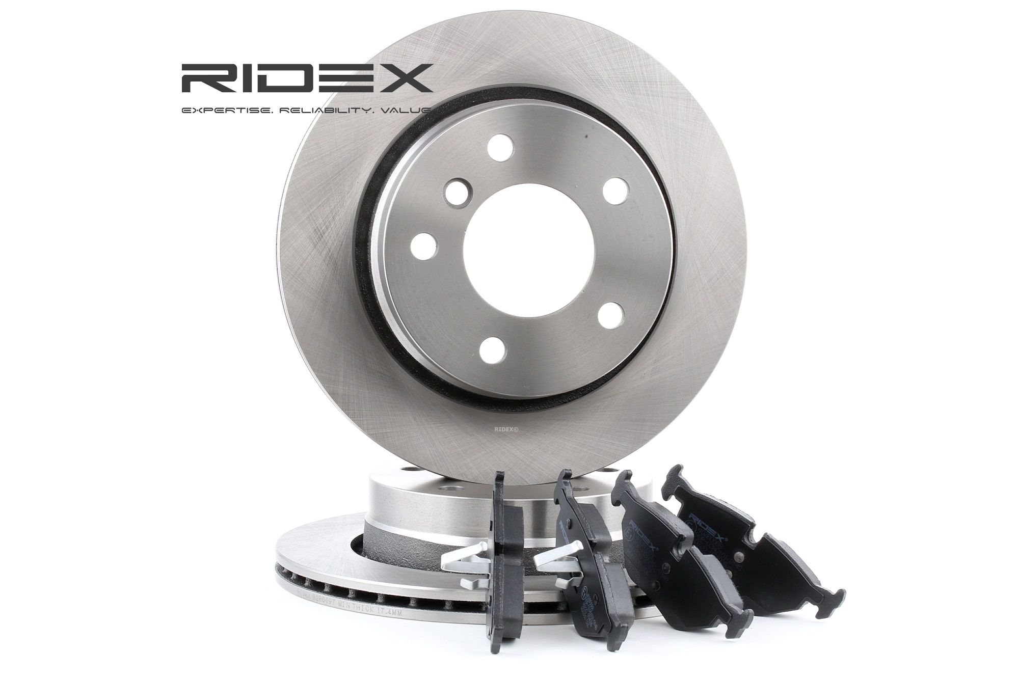 RIDEX Jarrupalasarja Levyjarru BMW 3405B0024
