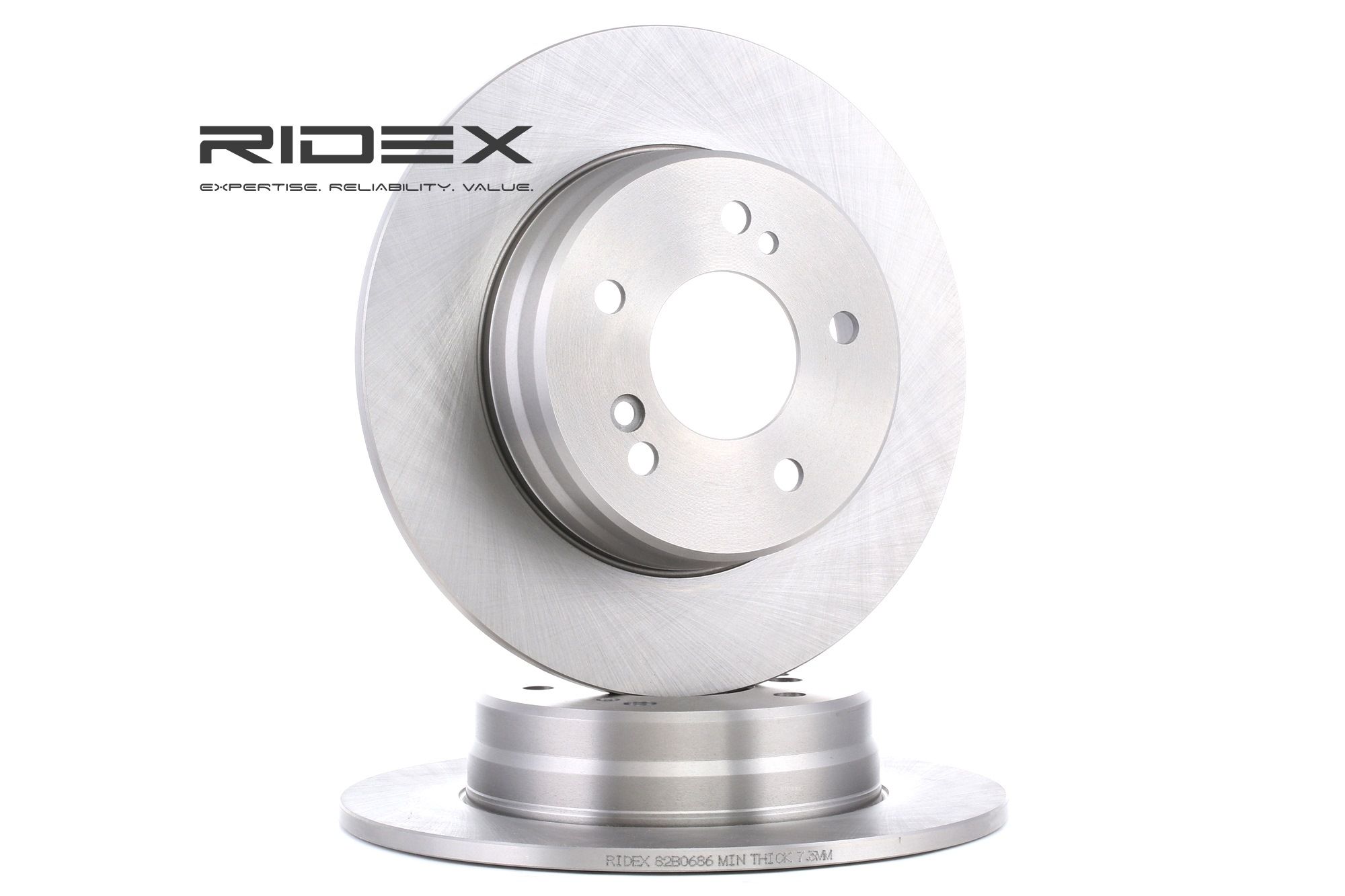 RIDEX Jarrulevyt MERCEDES-BENZ,CHRYSLER 82B0686 05098065AA,05098066AA,5098065AA Jarrulevy 5098066AA,5898066AA,68031811AA,1244230412,1244230512