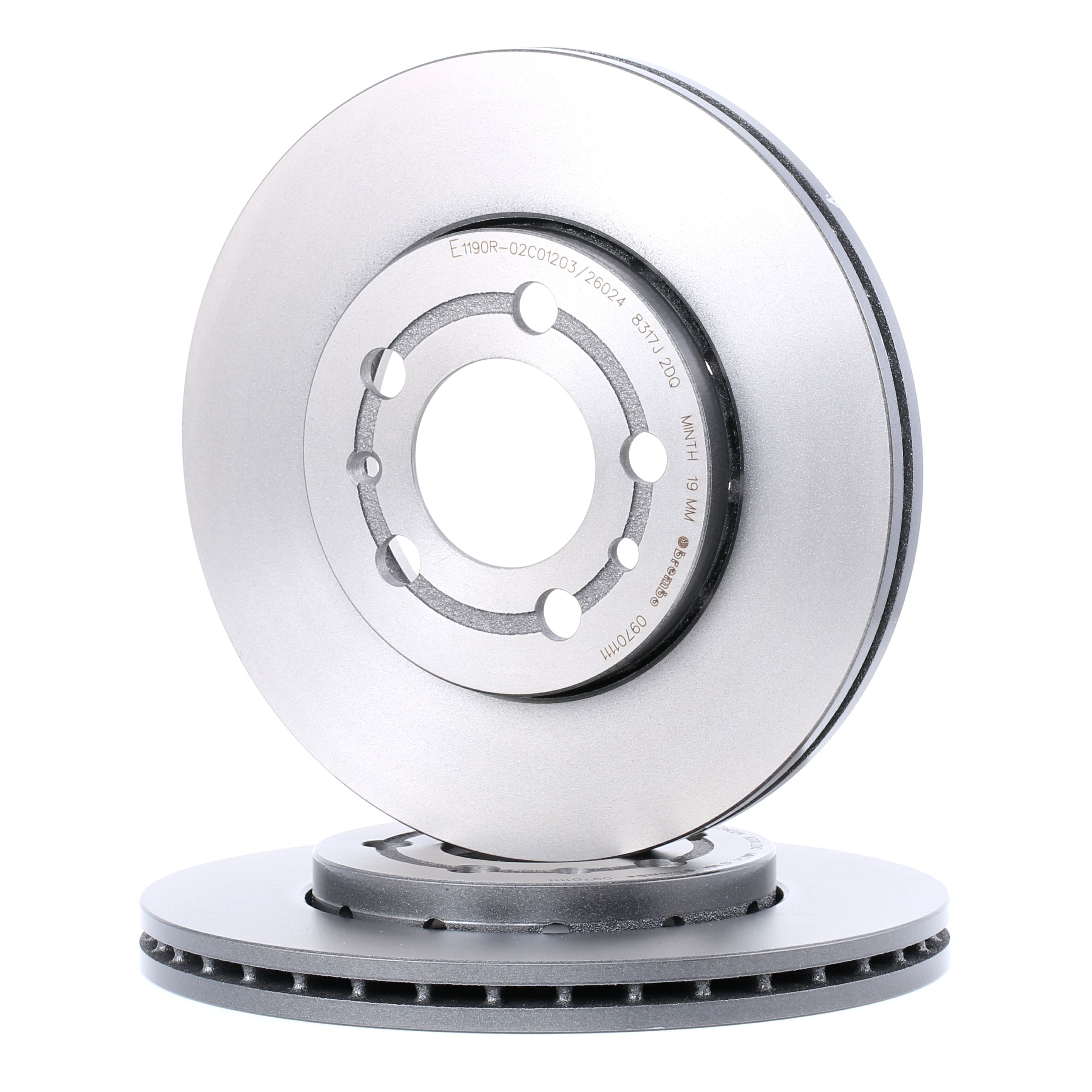 BREMBO Jarrulevyt VW,AUDI,SKODA 09.7011.11 1J0615301D,1J0615301L,6R0615301 Jarrulevy 6R0615301C,8Z0615301B,8Z0615301D,1J0615301D,1J0615301L,6R0615301