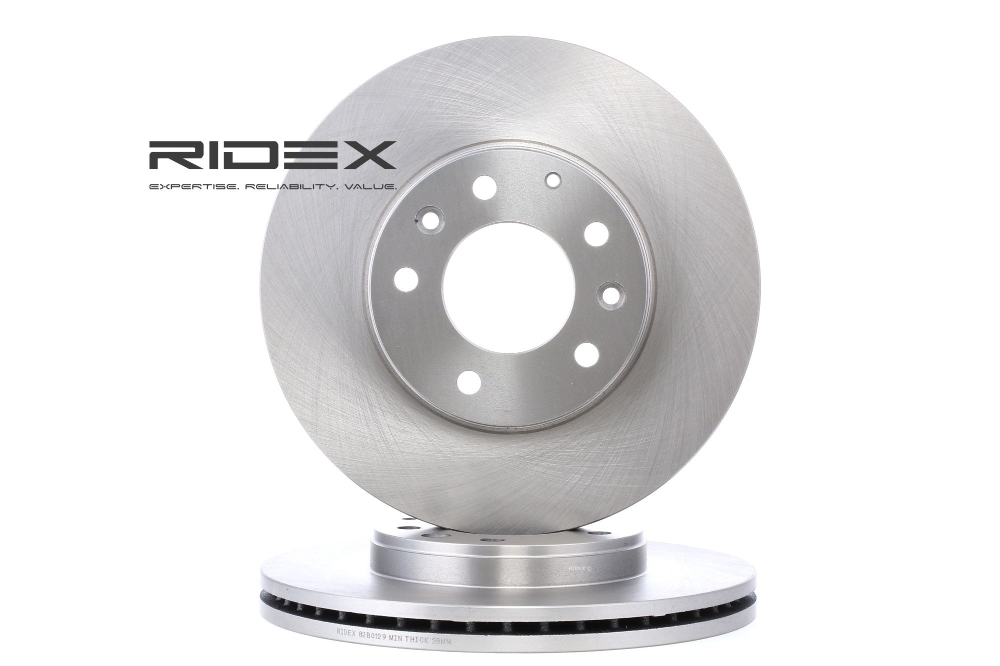 RIDEX Jarrulevyt MAZDA 82B0129 G26Y3325XA,GJ6Y3325X,GJ6Y3325XA Jarrulevy