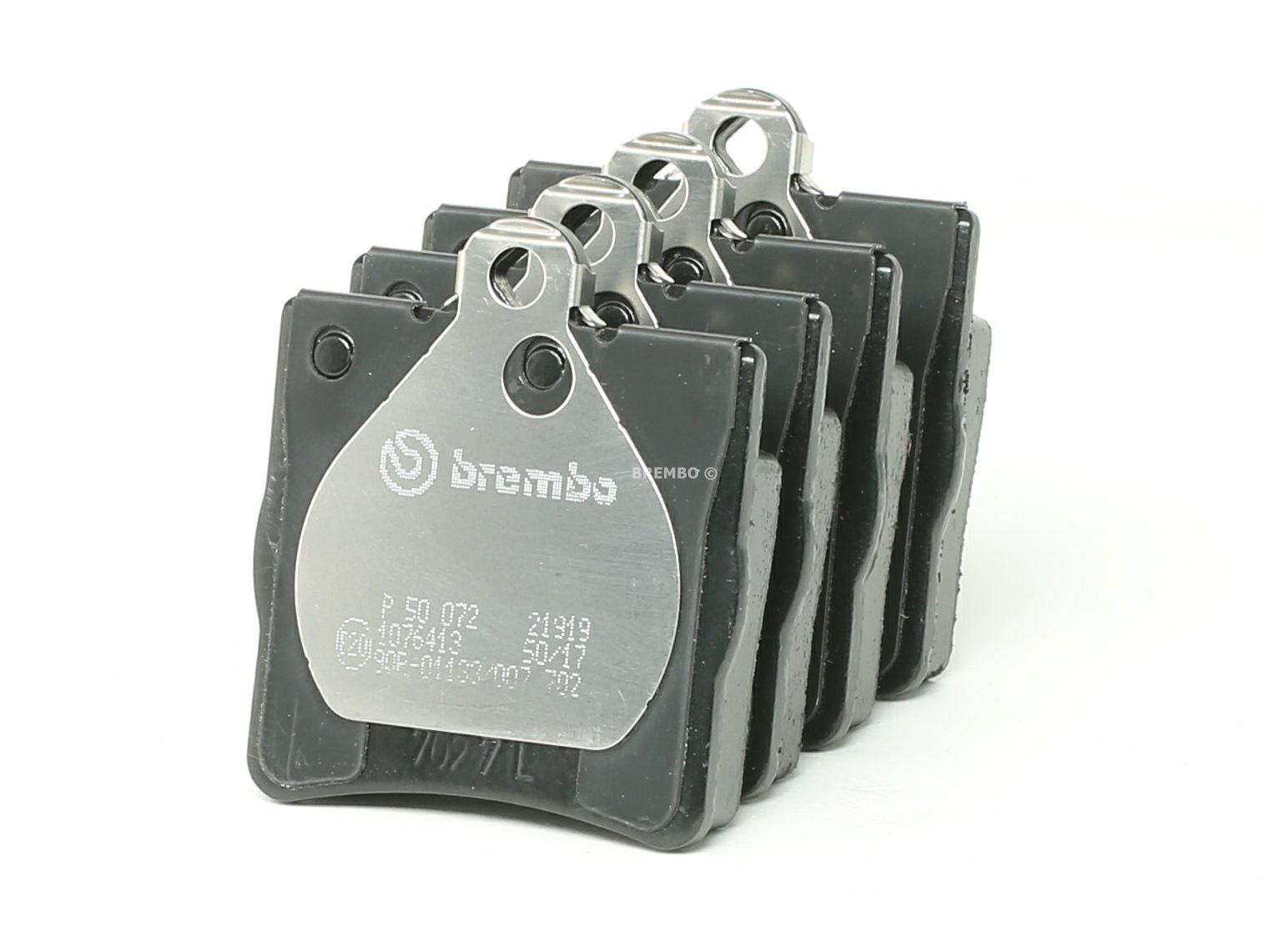 BREMBO Jarrupalat MERCEDES-BENZ P 50 072 0024207120,002420712037,0024207420 Jarrupalasarja,Jarrupala, Levyjarru 0034202720,00342027200090,003420272037