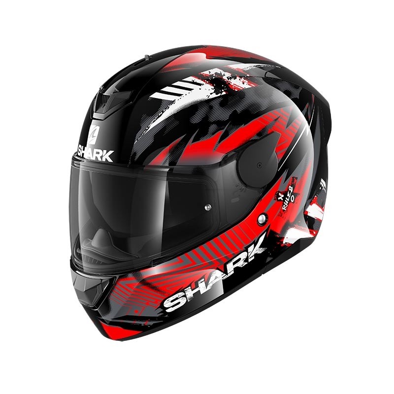 Shark D-Skwal 2 Penxa Black Red Anthracite XL