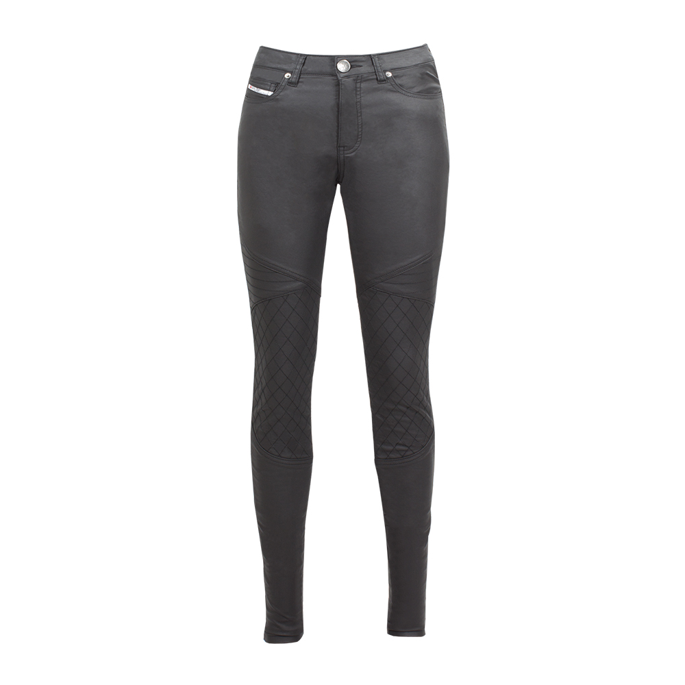 John Doe Betty Biker Jeggings Black W29/L34