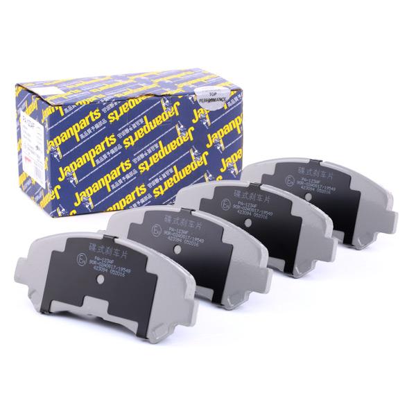 JAPANPARTS Jarrupalat NISSAN PA-123AF 41060JD00A,AY040NS132,D10603UB0A Jarrupalasarja,Jarrupala, Levyjarru D1060JD00A,D1060JD00J,D1060JE00A,D1080JE00A
