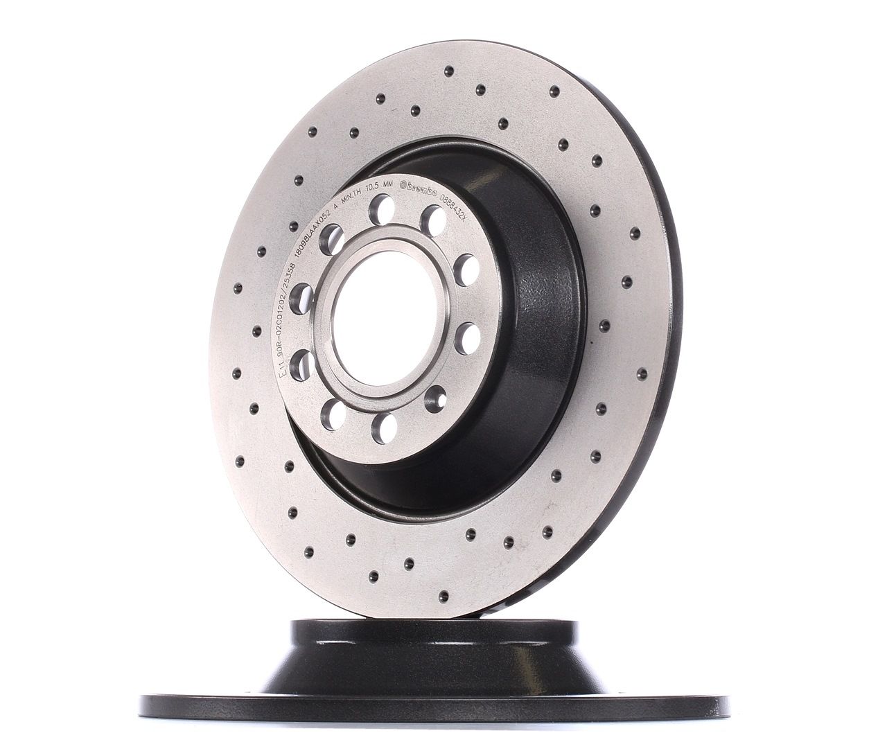 BREMBO Jarrulevyt AUDI 08.8843.2X 4F0615601E Jarrulevy