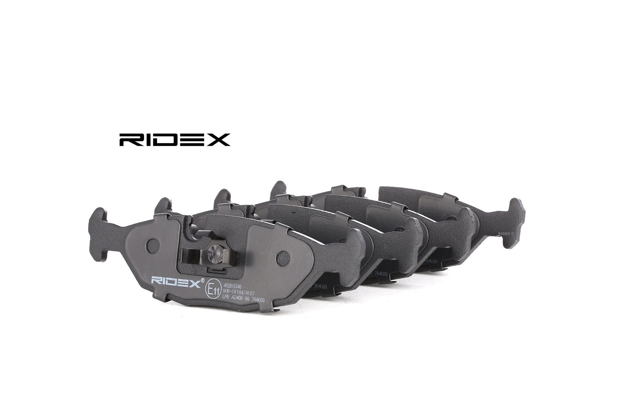 RIDEX Jarrupalat BMW,ALPINA 402B0348 34211153196,34211153913,34211154398 Jarrupalasarja,Jarrupala, Levyjarru 34211154399,34211154613,34211154614