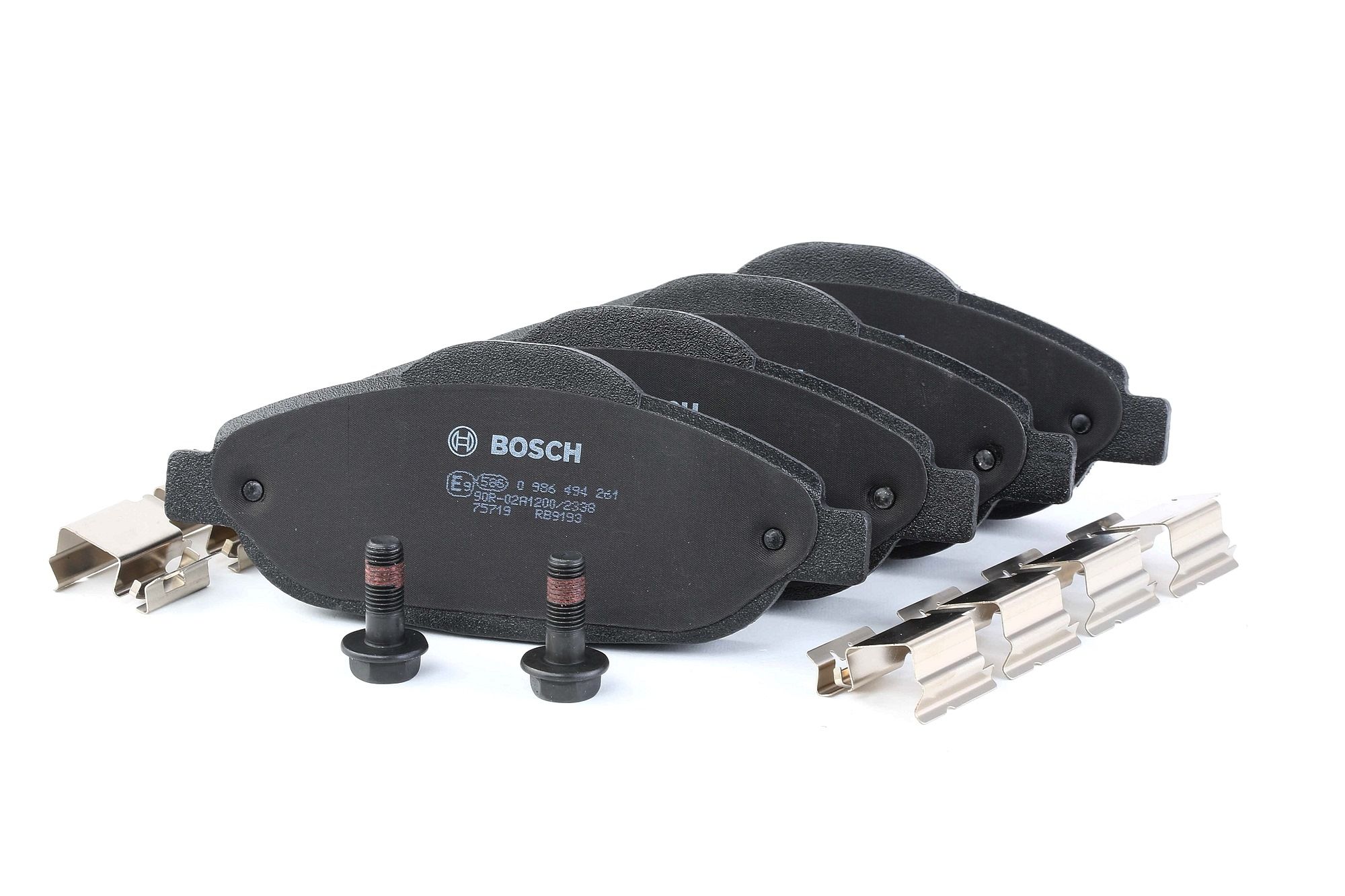 BOSCH Jarrupalat PEUGEOT 0 986 494 261 1613259380,425393,425426 Jarrupalasarja,Jarrupala, Levyjarru 1613259380,425393,425426