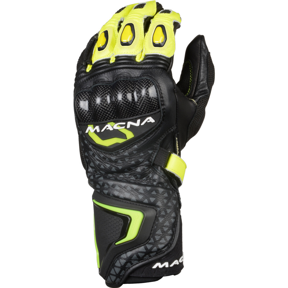 Macna Track R Black Grey Neon Yellow 2XL