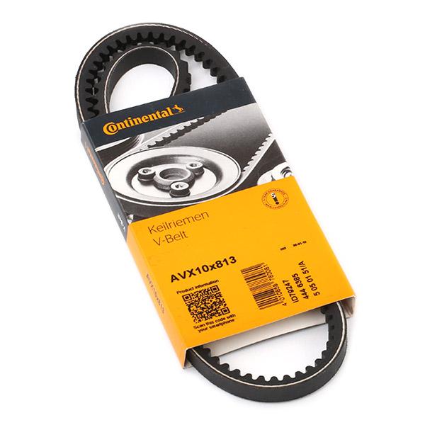 CONTITECH Kiilahihnat VW,AUDI,BMW AVX10X813 116100210300,60574816,076903137 Laturin Hihna,Kiilahihna 2A414,2A801,12882914,32411288291,32421311578