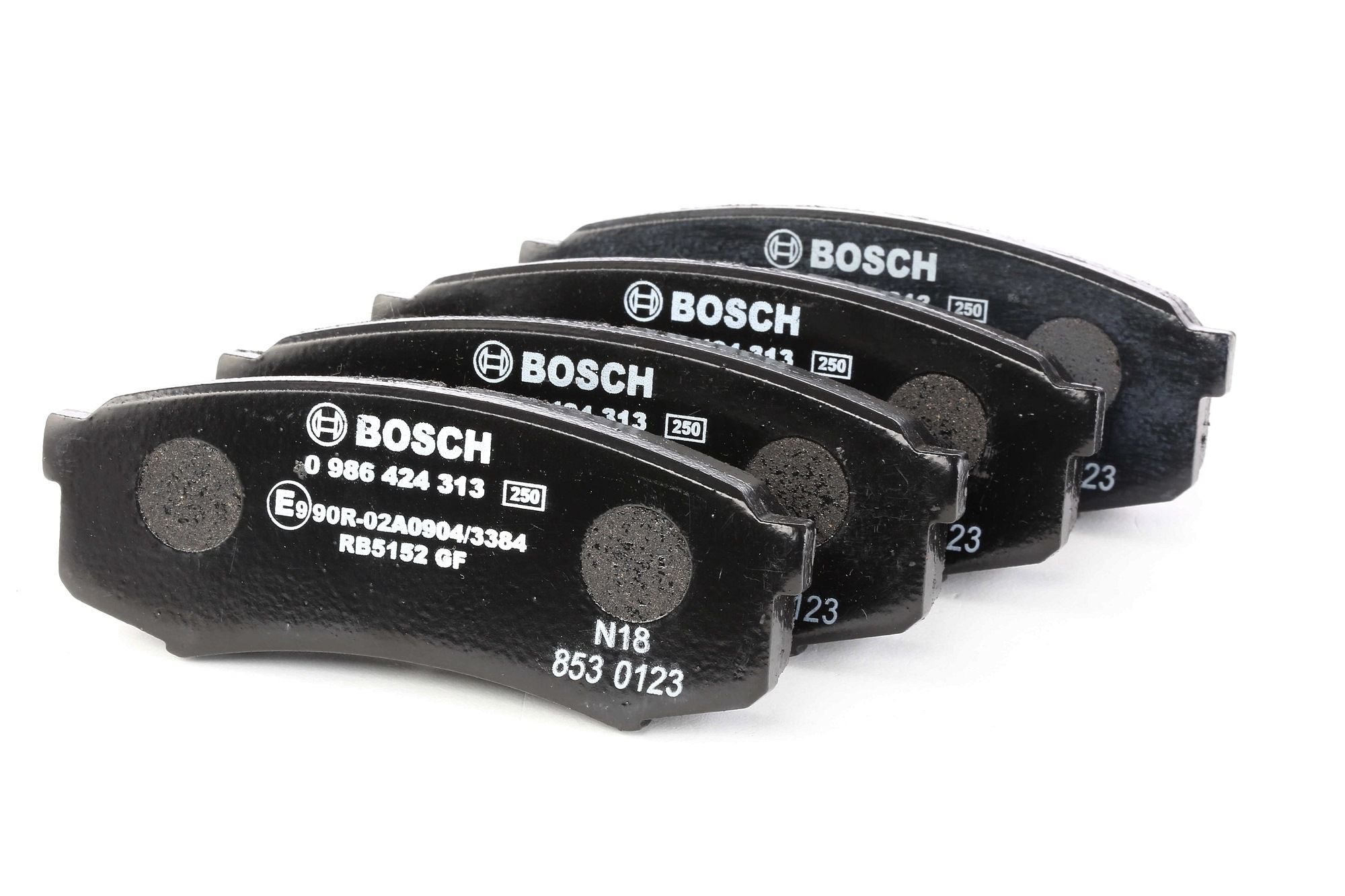 BOSCH Jarrupalat TOYOTA,MITSUBISHI,LEXUS 0 986 424 313 0446660020,0446660090,0446660140 Jarrupalasarja,Jarrupala, Levyjarru 04466YZZC8,4605A389