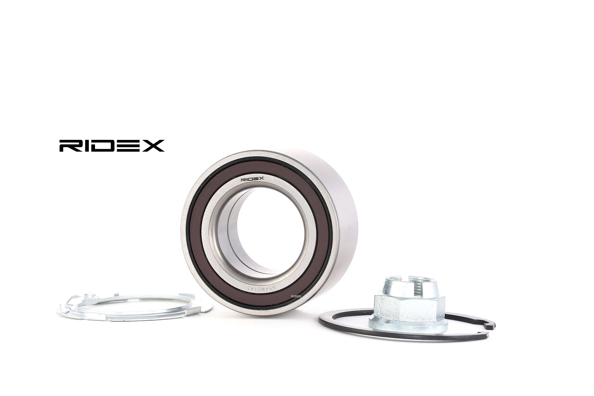 RIDEX Pyöränlaakerit MERCEDES-BENZ,RENAULT 654W0143 4153340600,402102084R,7701206661 Pyöränlaakerisarja 7701208060,7701208429,7701208950,7701209807