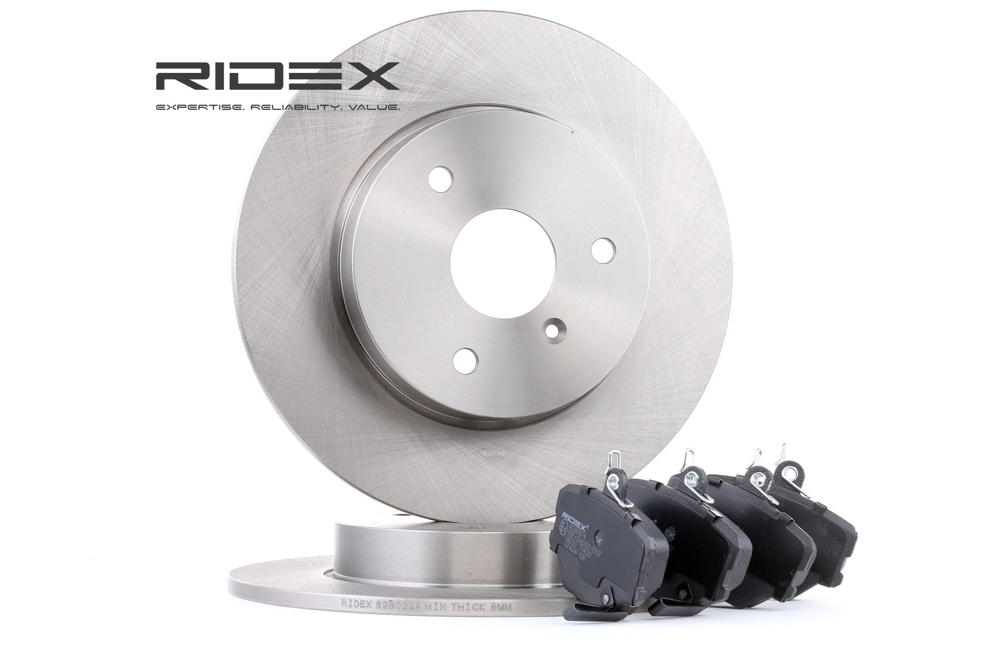 RIDEX Jarrupalasarja Levyjarru SMART 3405B0053