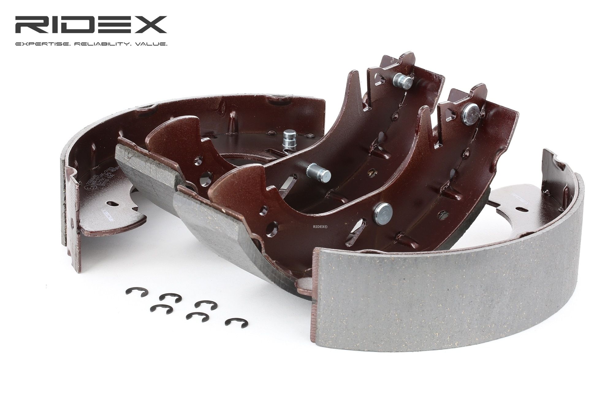RIDEX Jarrukengät OPEL,FORD,RENAULT 70B0042 1014317,1570221,7125123 Jarrukenkäsarja 94VB2200BB,94VX2200BB,ME94VX2200BB,4501146,9161446,93173181