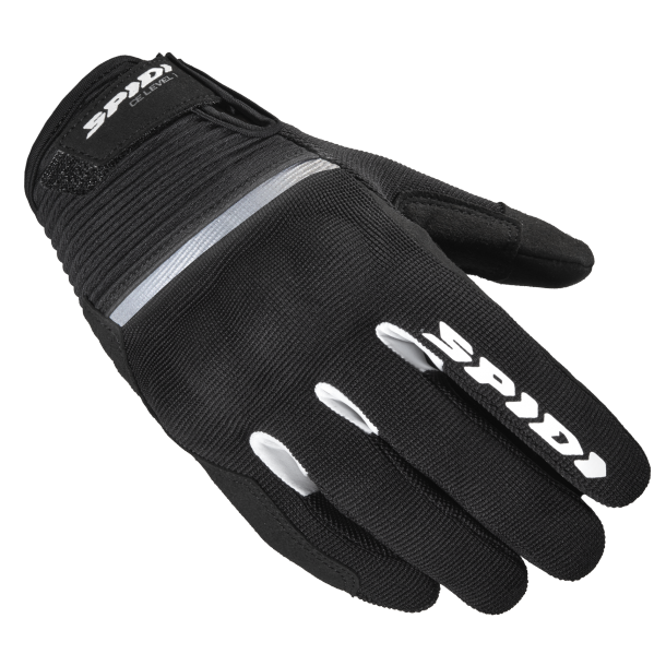 Spidi Flash CE Lady Black White Gloves M