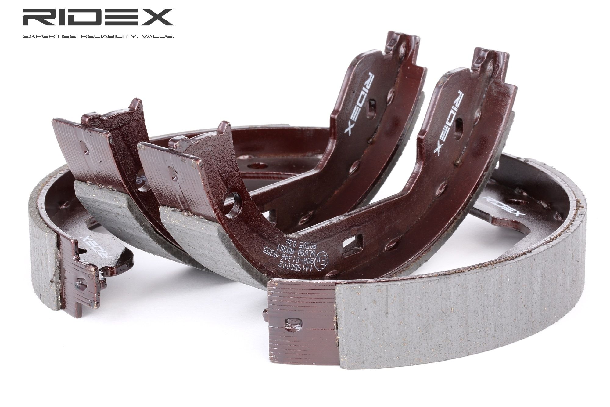 RIDEX Käsijarrukengät VW,BMW,ROLLS-ROYCE 1419B0002 7L6698525,34410148879,34410393646 Jarrukenkäsarja, Käsijarru 34411156962,34411165546,34411165962