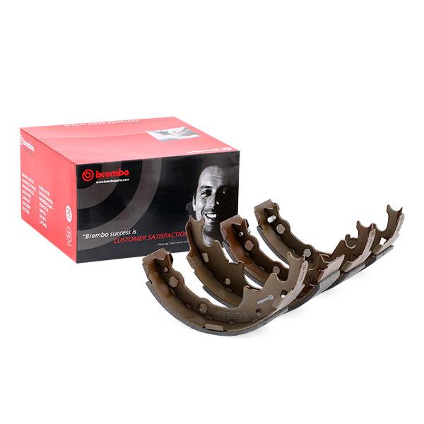 BREMBO Jarrukengät JEEP,CHRYSLER S 10 502 04423606,04723367,04723367AA Jarrukenkäsarja 04723367AB,04728791,04761833,05252618,0J8130744,4313080,4423606