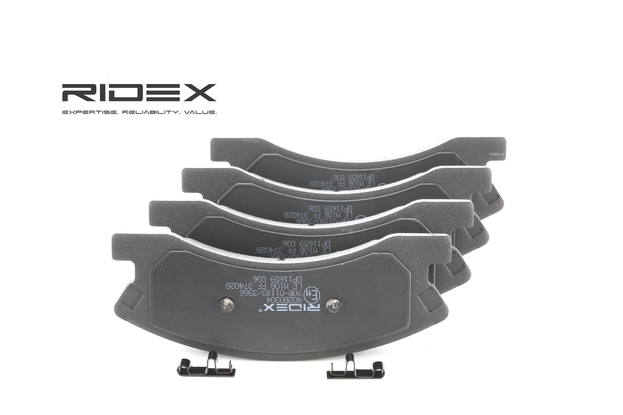 RIDEX Jarrupalat JEEP 402B0304 05093183AA,5093183AA,05093138AA Jarrupalasarja,Jarrupala, Levyjarru 05093183AA,05093260AA,5093138AA,5093183AB,5093260AA