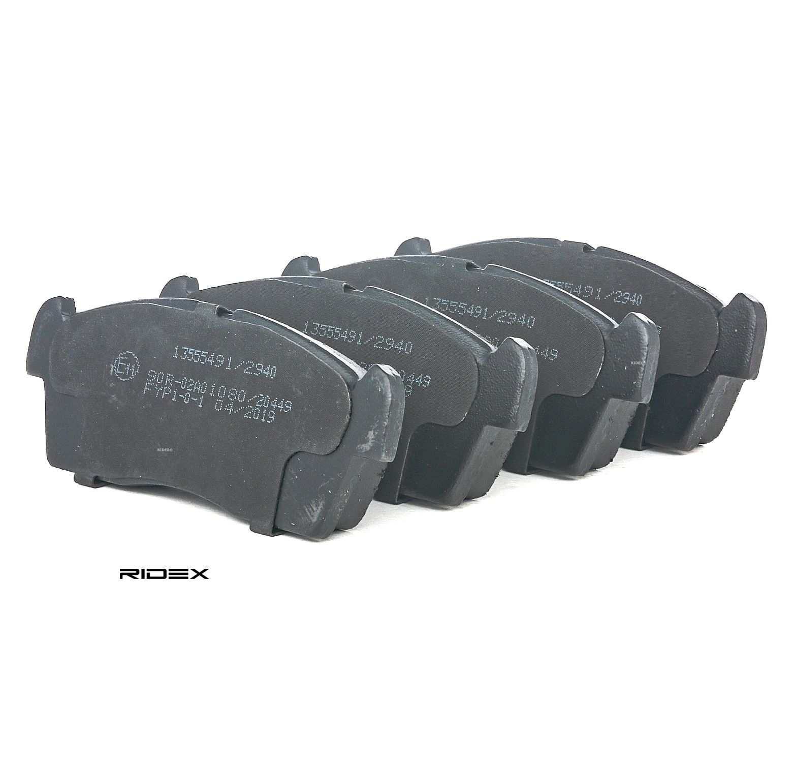 RIDEX Jarrupalat PEUGEOT,CITROËN,MITSUBISHI 402B1264 1606225680,1610275680,1A053323ZD Jarrupalasarja,Jarrupala, Levyjarru 1A153323Z,1A163323Z,4605A340
