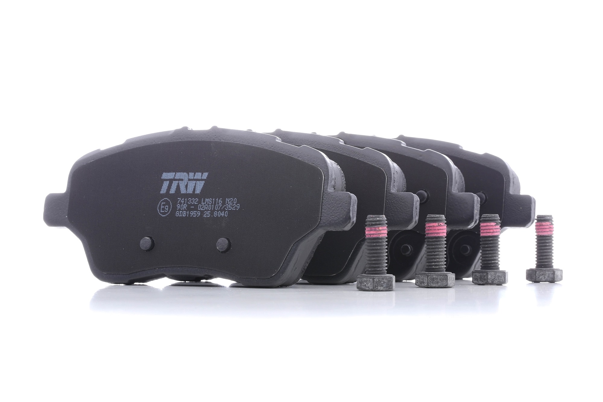 TRW Jarrupalat FORD GDB1959 1751951,1765066,1775672 Jarrupalasarja,Jarrupala, Levyjarru 1785193,1860476,AY112K021BA,AY112K021BB,AY112K021BC