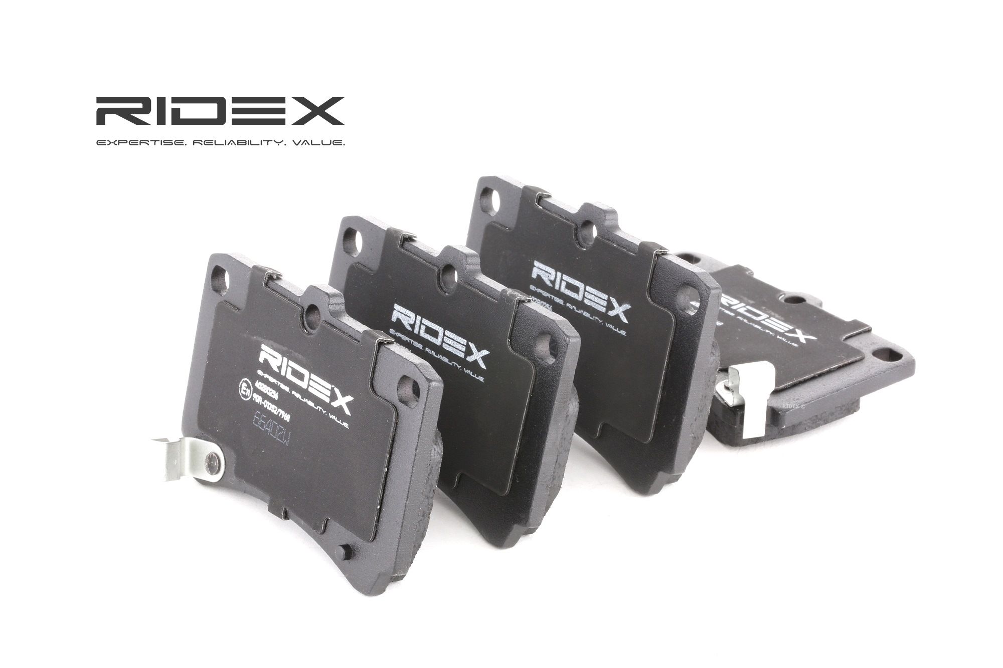 RIDEX Jarrupalat MAZDA,KIA 402B0256 0K30A3328Z,K0BA23328Z,SK0BA23328Z Jarrupalasarja,Jarrupala, Levyjarru 1U053328Z,1U063328Z,1U0B3328Z,1U0C3328Z