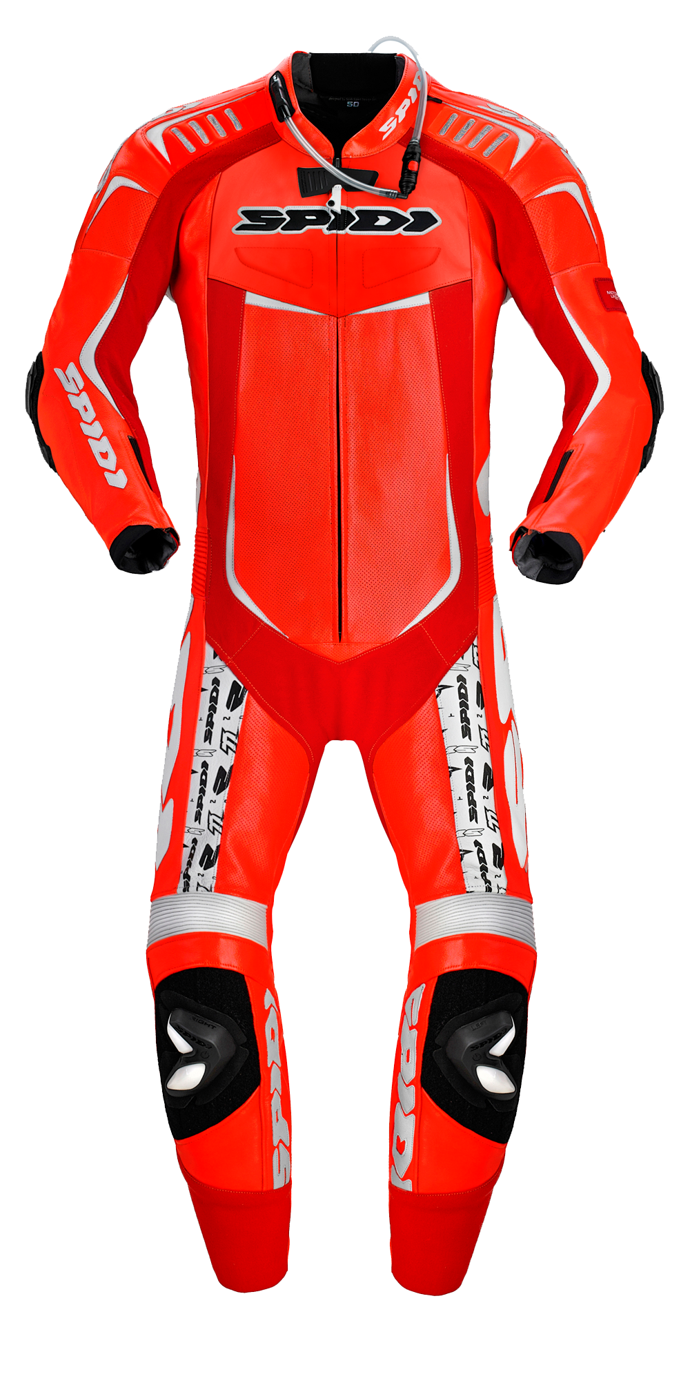 Spidi Track Replica Evo Red White 1 Piece 50