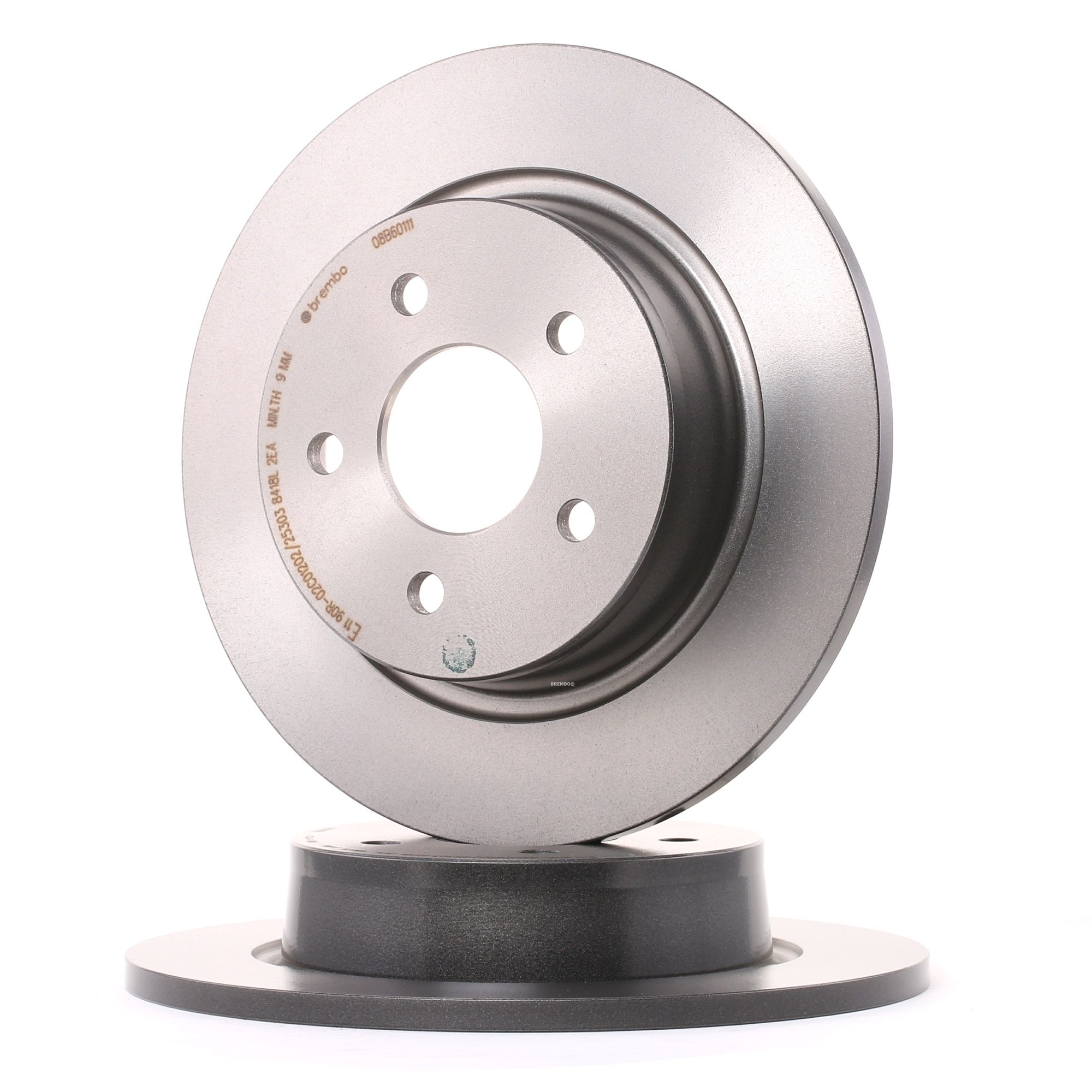 BREMBO Jarrulevyt FORD 08.B601.11 1683383,1683384,1829615 Jarrulevy AV612A315AA,AV612A315BA,CV6Z2C026B,CV6Z2C026C,DV612A315AB,DV6Z2C026A