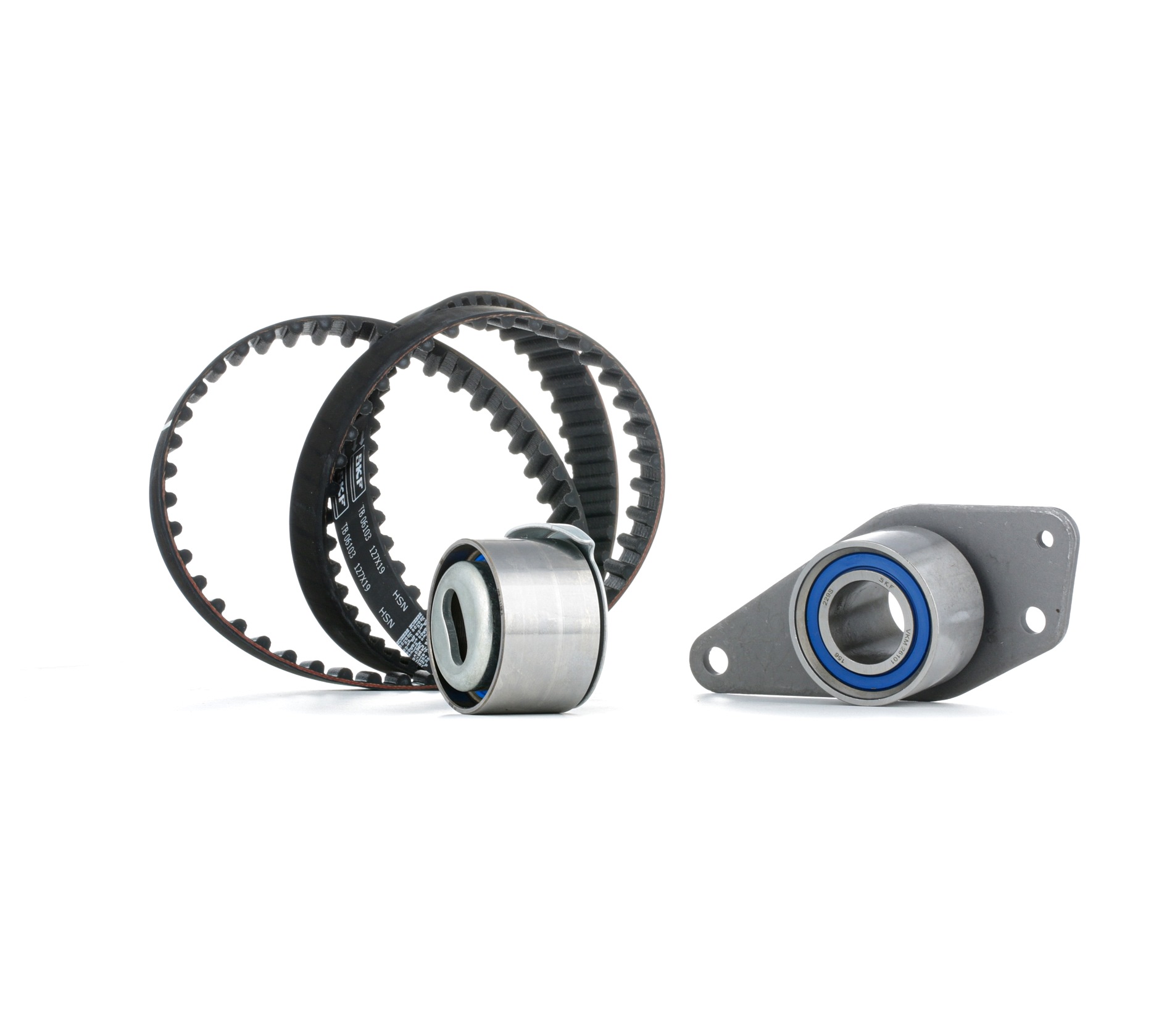 SKF Jakohihnasarja RENAULT,VOLVO VKMA 06103 M343741,M855992,M855993 Hammashihnasarja MW30621261,4401609,4403270,9109609,9111270,7700116049,7700726440