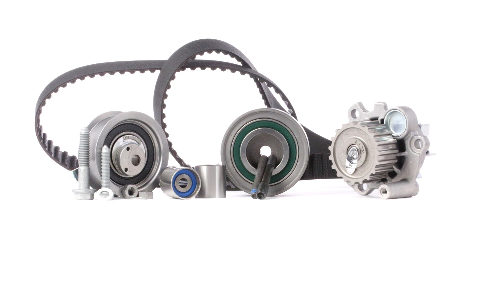 SNR Vesipumppu + Jakohihnasarja VW,AUDI,SKODA KDP457.370 038109119M,038109243,038109243F 038109243G,038109243H,038109243N,038109244R,038121011