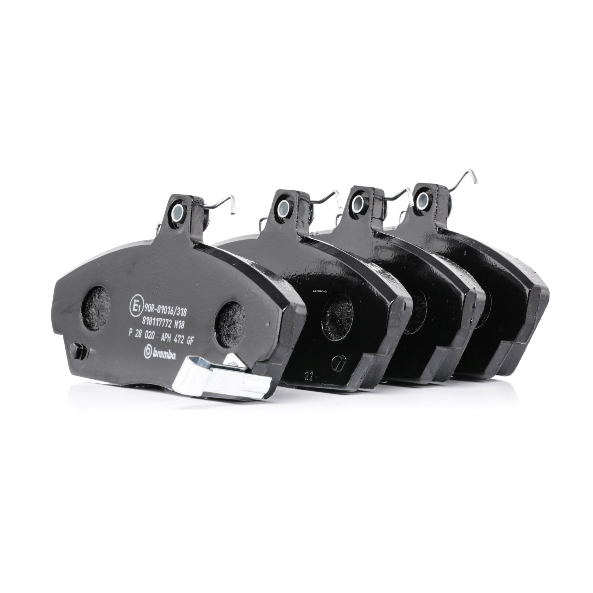 BREMBO Jarrupalat HONDA,ROVER,MG P 28 020 45022S6DE01,45022S6DE50,45022S6DE51 Jarrupalasarja,Jarrupala, Levyjarru 45022S74E10,45022S74E50,45022SK3E00
