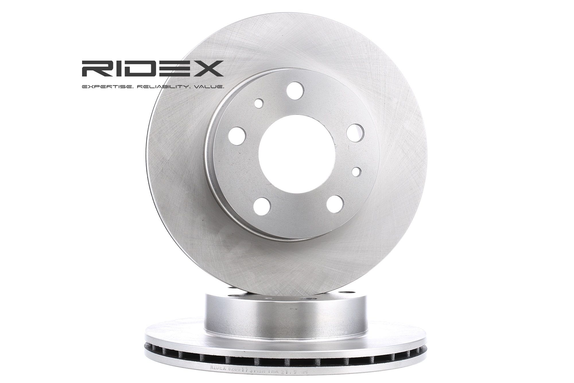 RIDEX Jarrulevyt FIAT,PEUGEOT,CITROËN 82B0173 1606400780,1606401680,1607872280 Jarrulevy 1611841680,1618863880,4246K2,4246K3,4246Y3,4246Y5,424935