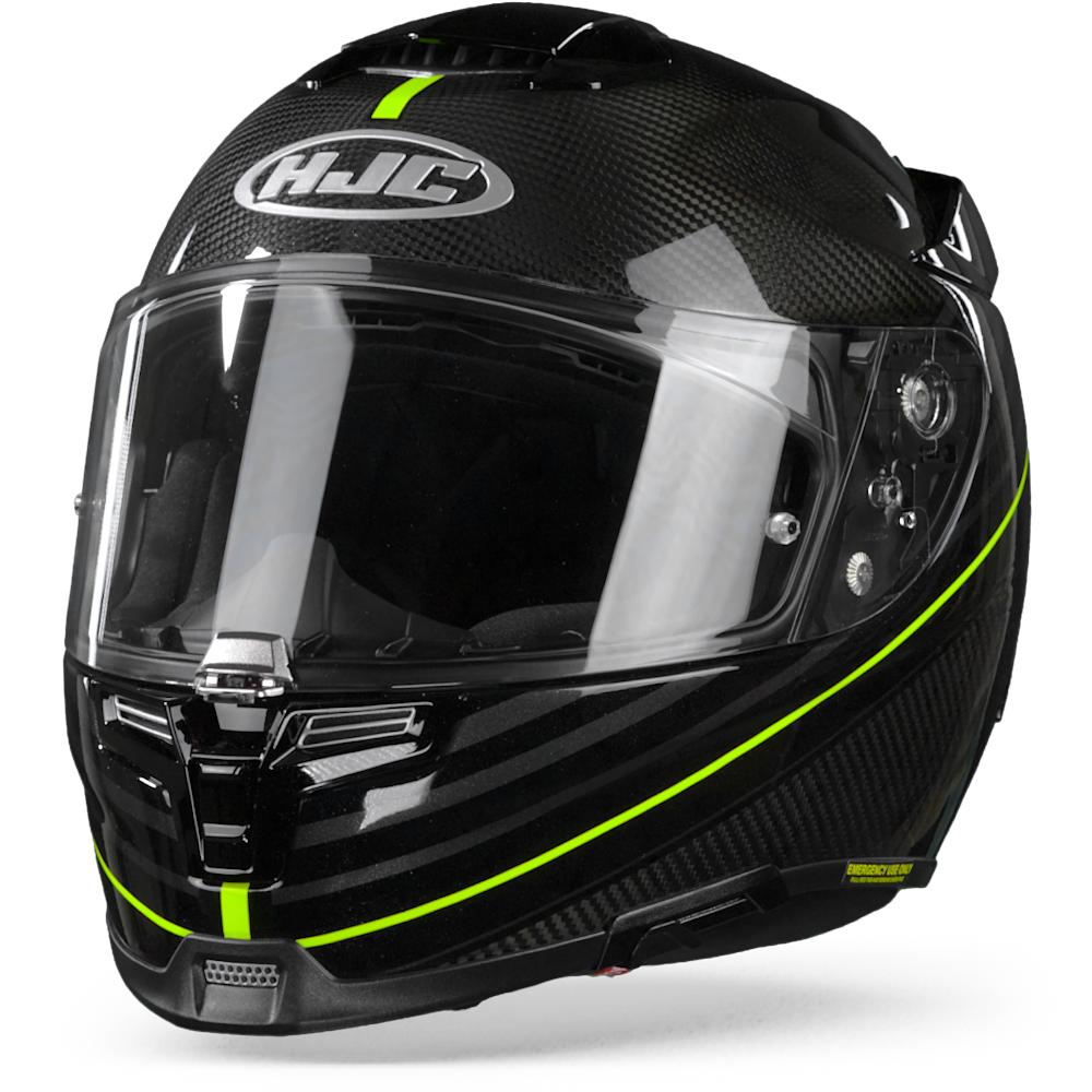 HJC RPHA 70 Carbon Artan Black Fluo Yellow MC4H S