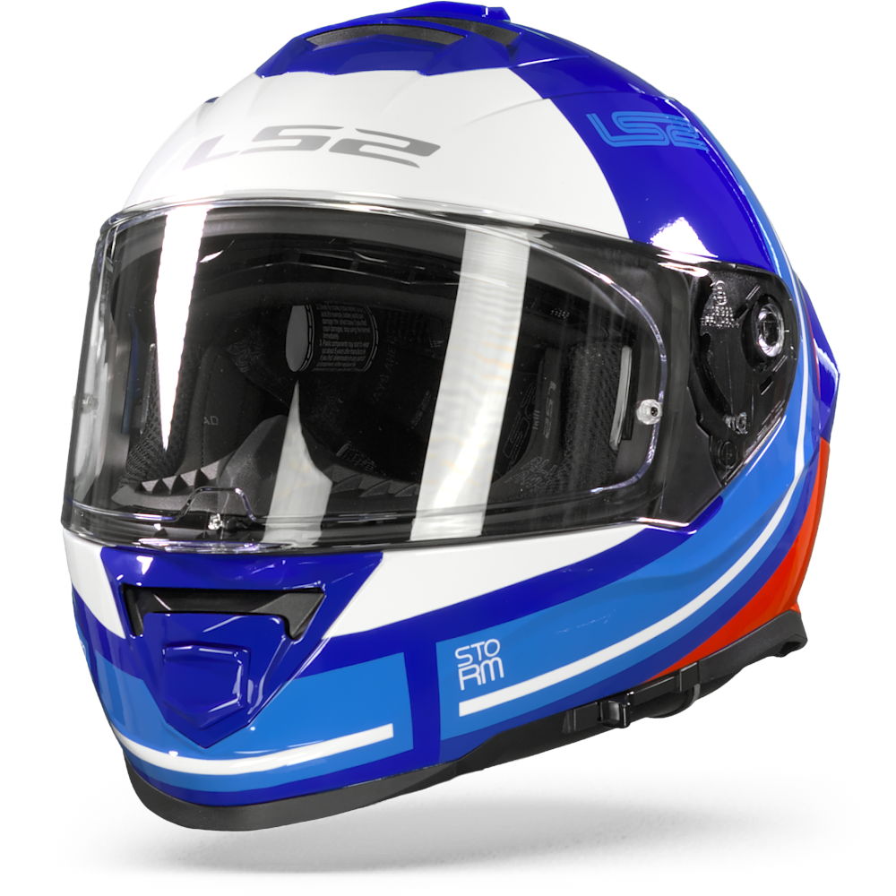 LS2 FF800 Storm Slant Gloss Blue Red S