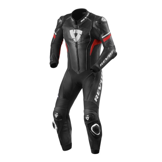 REV'IT! Hyperspeed Black Neon Red 54