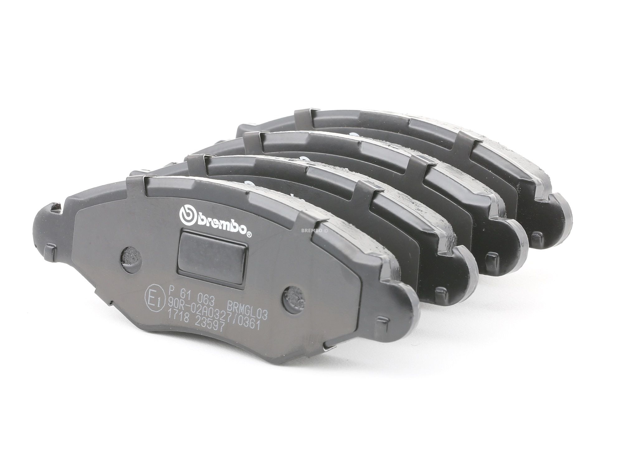 BREMBO Jarrupalat PEUGEOT,CITROËN P 61 063 1609252980,425212,425228 Jarrupalasarja,Jarrupala, Levyjarru 425302,425303,425305,425320,425381,425487