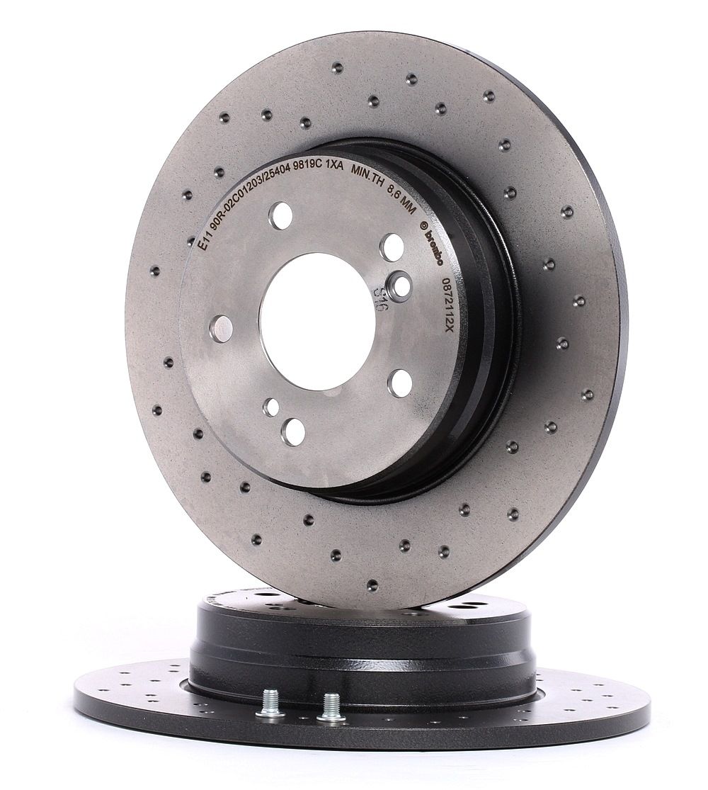BREMBO Jarrulevyt MERCEDES-BENZ 08.7211.2X 1244231112,2034230412,2104230312 Jarrulevy 2104230612,2104231012,A1244231112,A2104230312,A2104230612