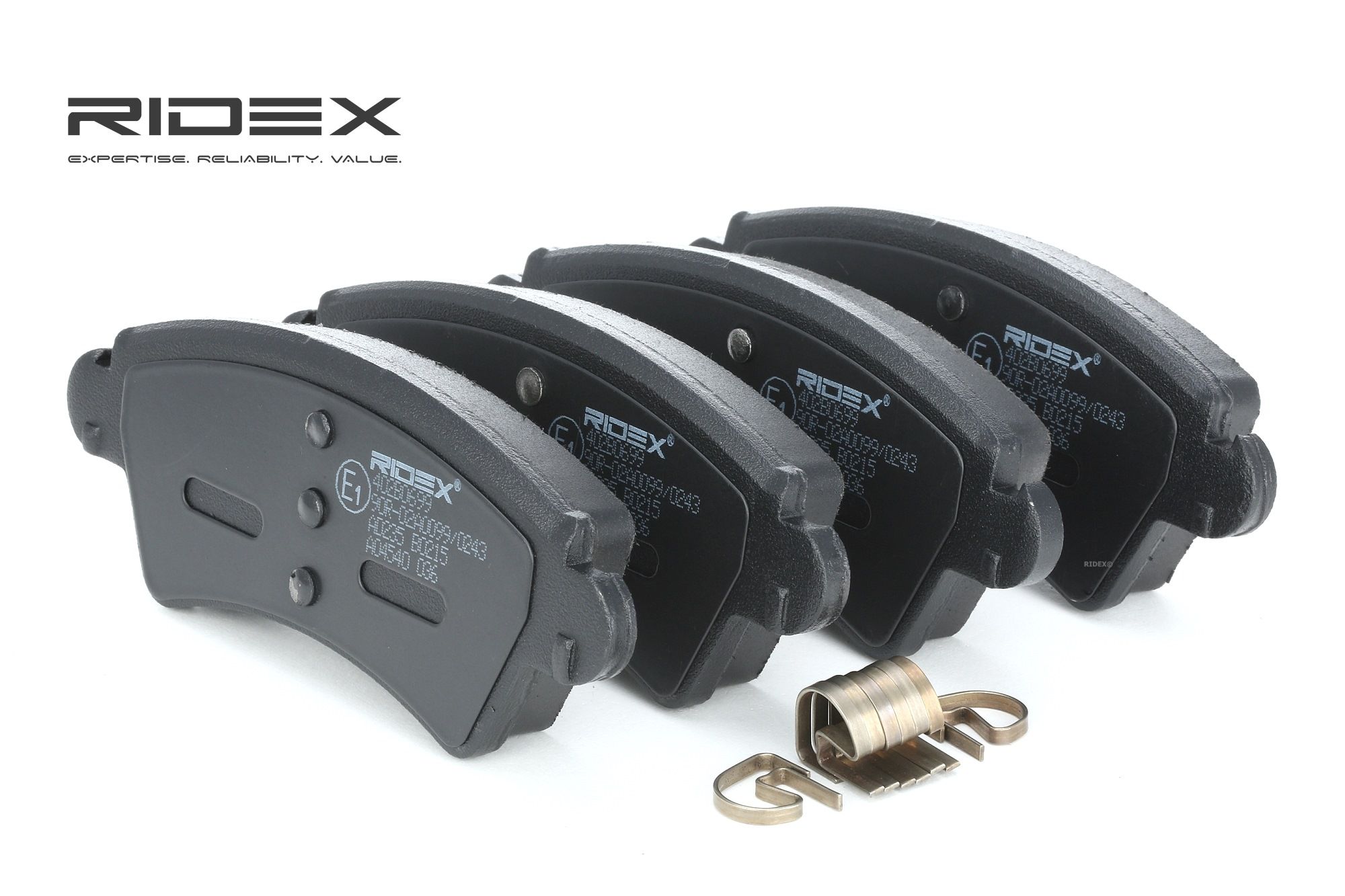 RIDEX Jarrupalat PEUGEOT,CITROËN 402B0699 E172549,425229,E172132 Jarrupalasarja,Jarrupala, Levyjarru E172549