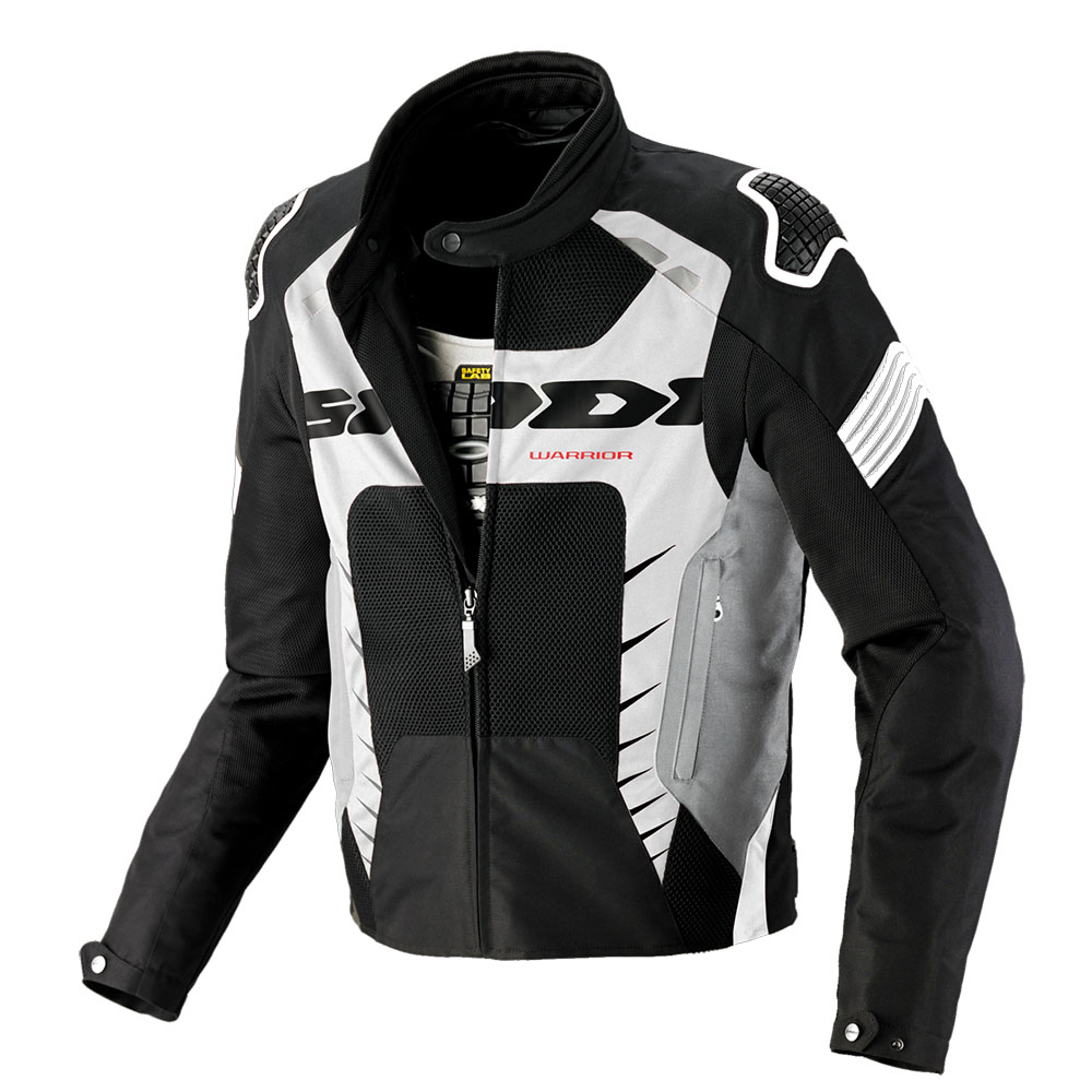 Spidi Warrior Net 2 Black White XL