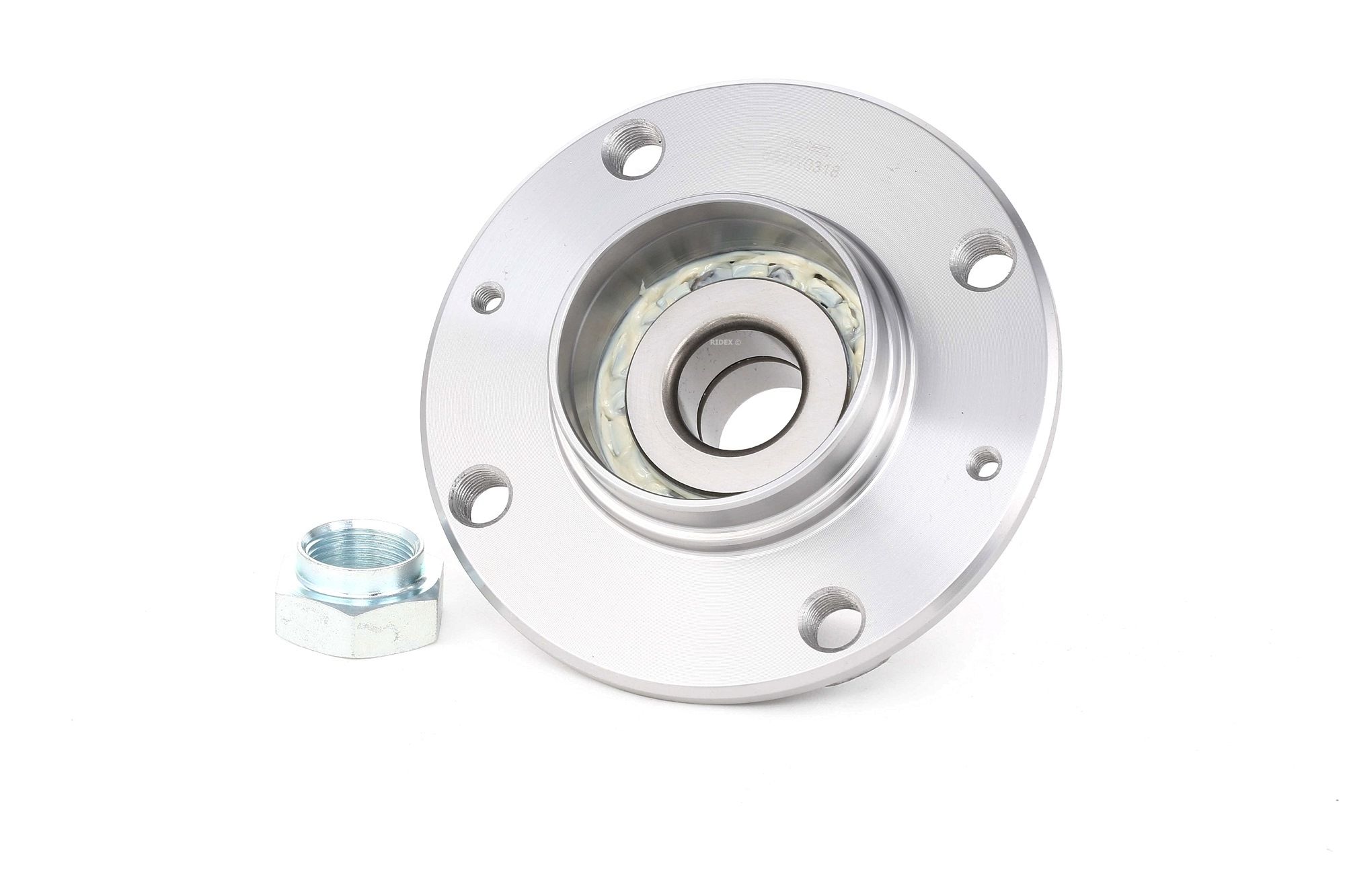 RIDEX Pyöränlaakerit PEUGEOT,CITROËN 654W0318 370167,374875,370167 Pyöränlaakerisarja 374875