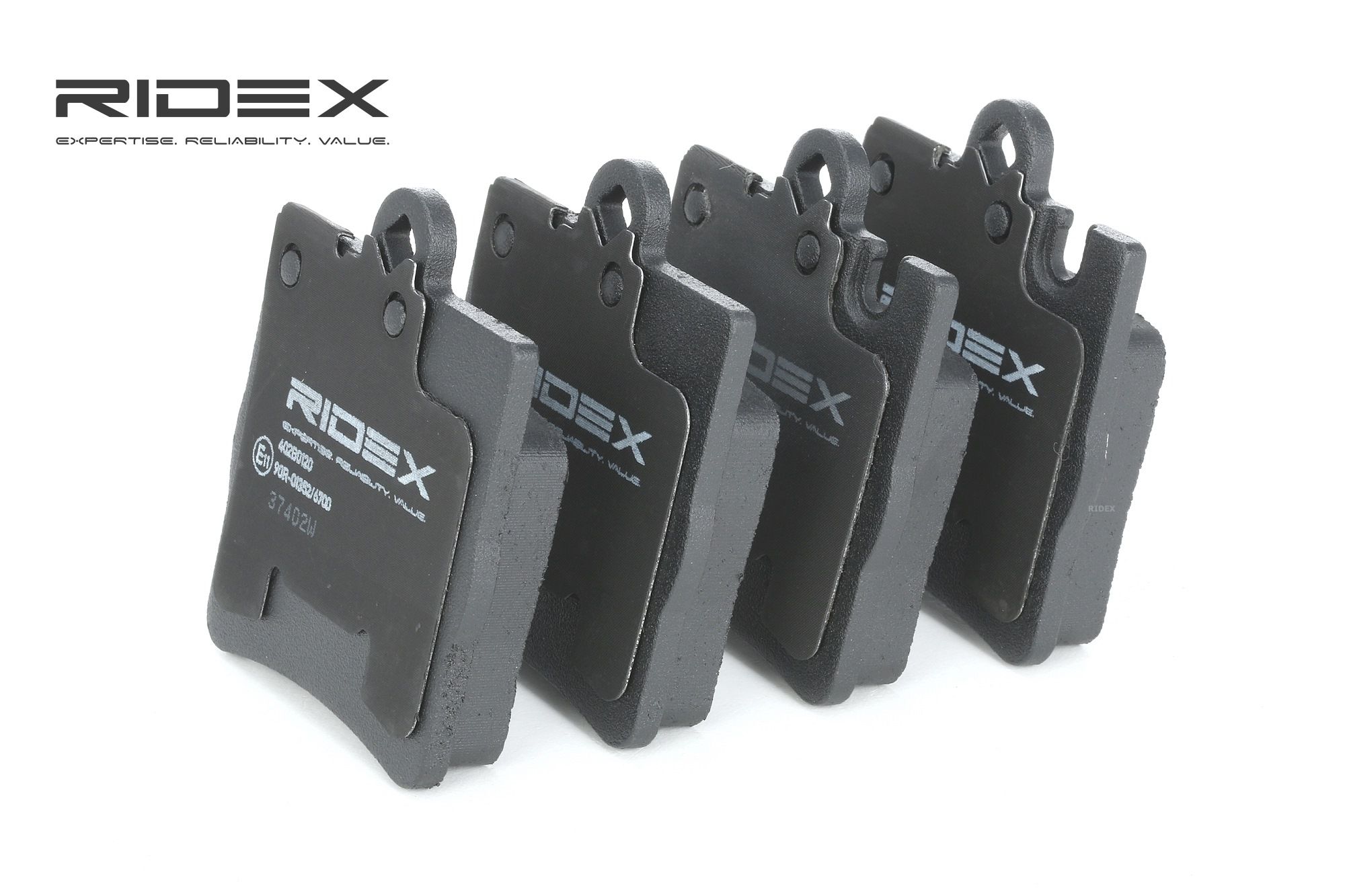 RIDEX Jarrupalat MERCEDES-BENZ 402B0120 0024205220,0034202820,00342028200090 Jarrupalasarja,Jarrupala, Levyjarru 0034205220,0054201920,A0024205220